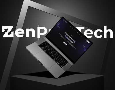 ZenProTech - Your Prop Firm Trading Partner | Fintech Website finance app ui