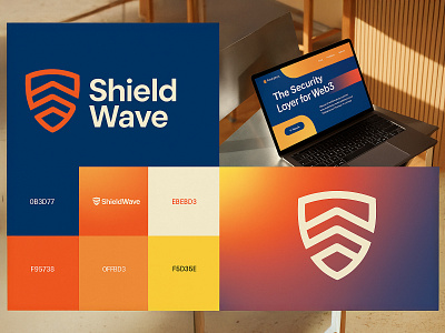 ShieldWave – Modern Web3 Security Branding & Identity brandidentity branding creativelogo cybersecurity digitalbranding gradientdesign logodesign logoexploration minimaldesign modernlogo securitybranding shieldlogo techbranding visualidentity