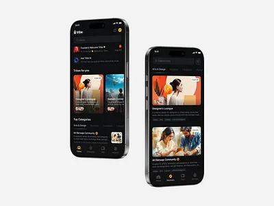 Community Chat App app creative ios mobile ui user experience ux design