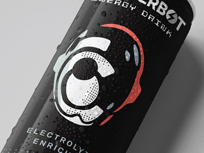 Energy Drink Can Design : Murderbot ai beverage branding can energy drink fitness food packaging graphic design illustration label label design logo design logos murderbot packaging packaging design packaging designer product design robot typography