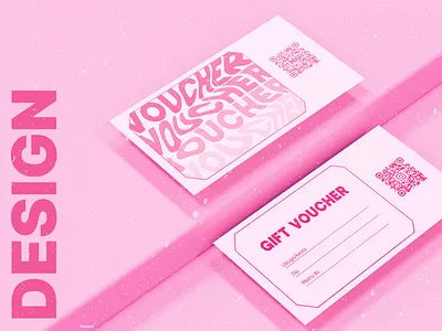 Voucher Design | Print Design branding coupon gift voucher graphic design layout design print design salon typography voucher design