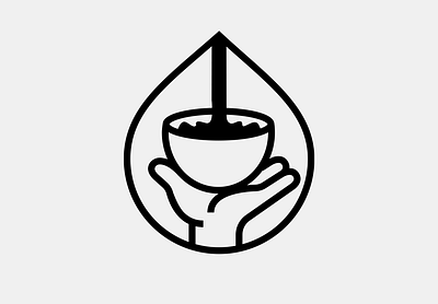 LOGO - OLD SCHOOL - COFFEE black branding cafe coffee cup design graphic design icon identity illustration logo marks symbol ui