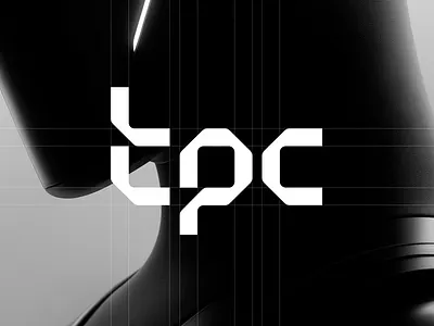 TPC Logo Wordmark brand book design brand corporate identity brand design brand guidelines brand identity brand visual identity branding futuristic logo logo wordmark logotype minimal modern robot robotics technology techy typography visual identity wordmark