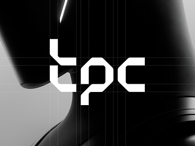 TPC Logo Wordmark brand book design brand corporate identity brand design brand guidelines brand identity brand visual identity branding futuristic logo logo wordmark logotype minimal modern robot robotics technology techy typography visual identity wordmark