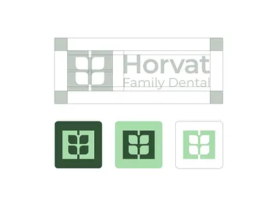Minimalist Logo Grid & Safe Zone – Modern Monogram Icon Design agriculture brand identity branding dental design farm farming geometric grain green icon letter h logo design logo grid logo guidelines minimalist modern monogram negative space visual identity