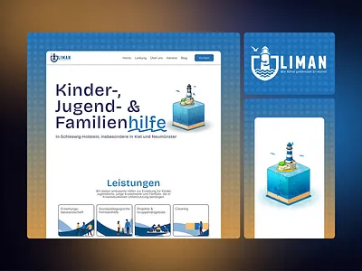 Accessible Modern Webdesign – Social Services 3d accesibility cleanui minimal nonprofit responsive three.js userfriendly uxui webdesign website