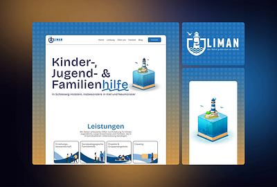 Accessible Modern Webdesign – Social Services 3d accesibility cleanui minimal nonprofit responsive three.js userfriendly uxui webdesign website