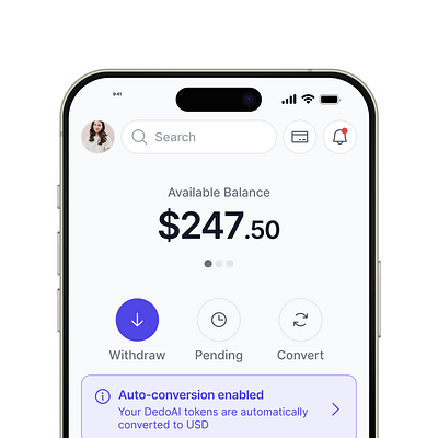 Data Brokers AI Wallet ai mobile ui wallet web3