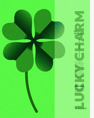 lucky charm branding charm clover creativedesign design graphic design illustration logo lucky motion graphics poster typography ui ux vector