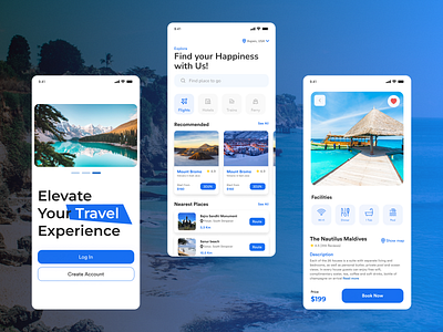 Travel App – Seamless journey planning in one place journeyplanner mobileui productdesign travelapp uidesign uxdesign