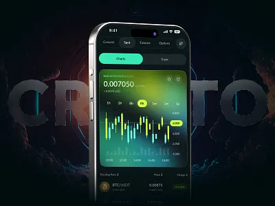 Crypto Exchange Mobile App android app design crypto crypto app crypto exchange crypto swap crypto ui cryptoui fintechdesign ios mobile mobile app mobiletrading uiux