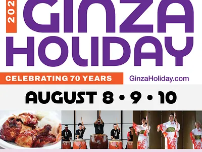 Midwest Buddhist Temple Ginza Social Post festival graphic social post