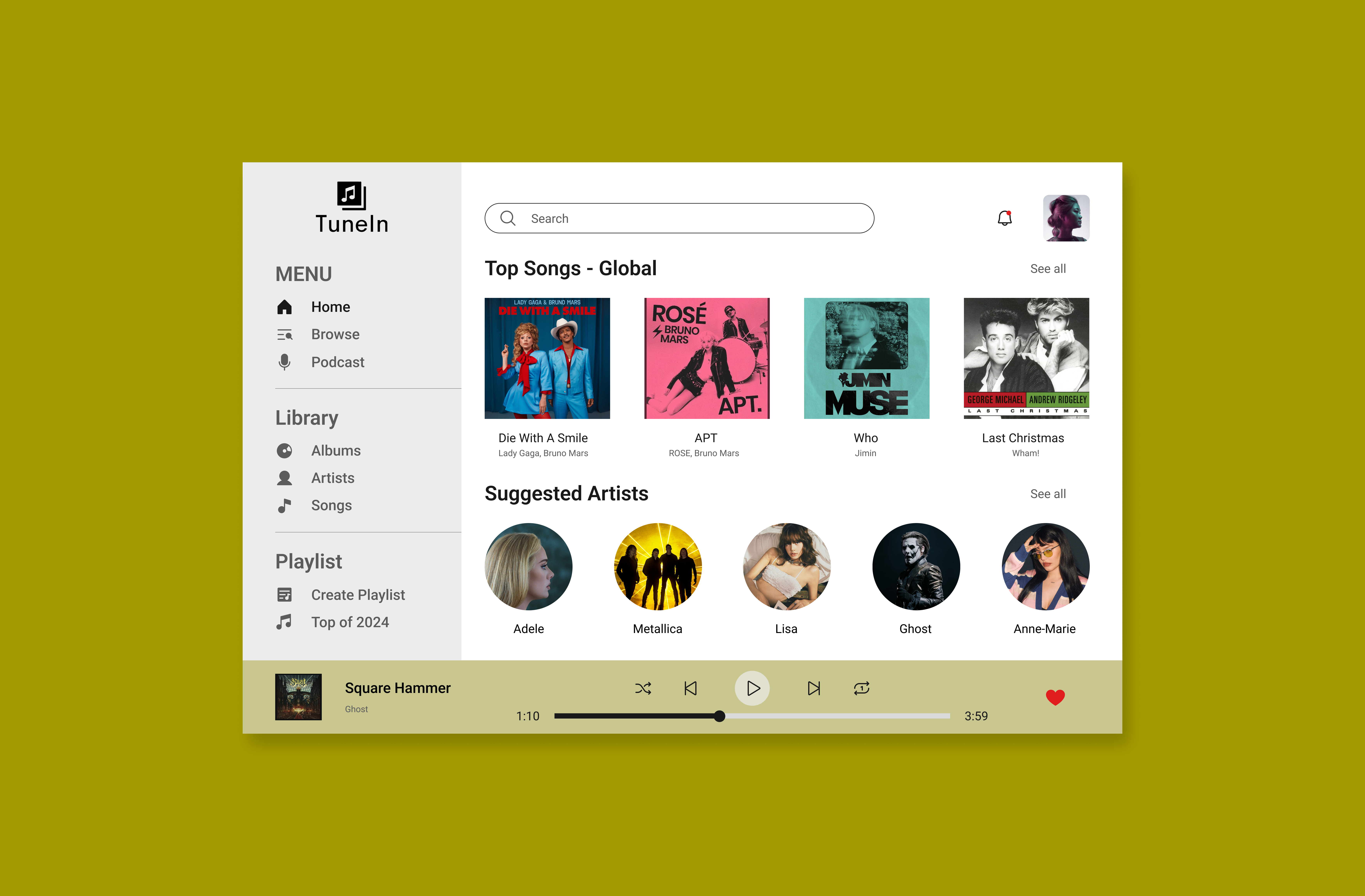 Music player