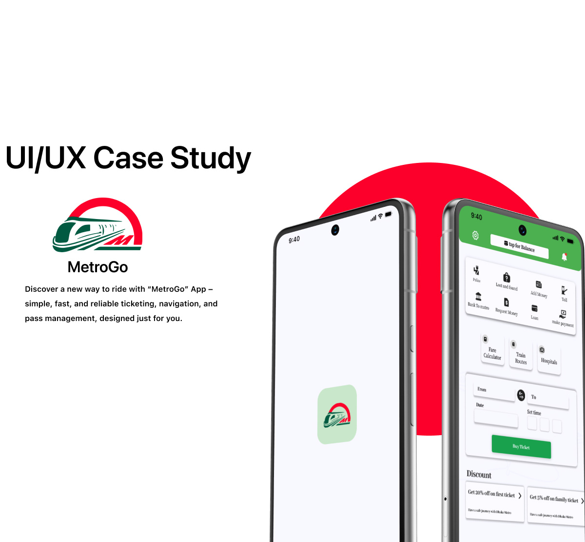 Metro Go Ui UX Case Study ui ux
