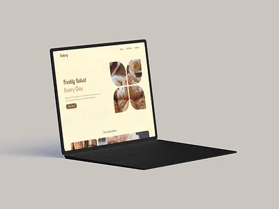 Bakery portfolio portfolio ui