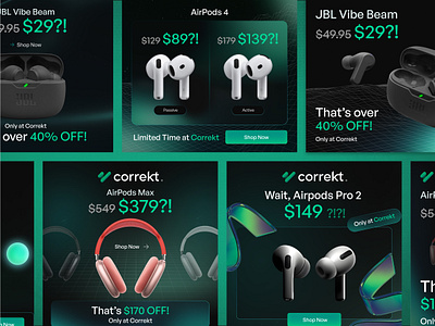 Ad Creatives for Electronic Devices Online Store | Masterly ad creatives ad design ad designs banners design colorful crypto electronics engaging visuals gadgets graphic design illustration illustration design online store poster design promotional materials shopping tech ui uiux ux