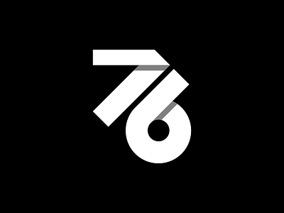 76 Monogram 76 graphic design grids grids design monogram monogram design numbers