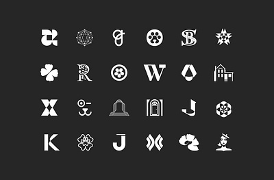 2025 Unused Logos branding design graphic design icon illustration lettering logo logo design logo icon logo symbol logo vector symbol typography vector vector logo