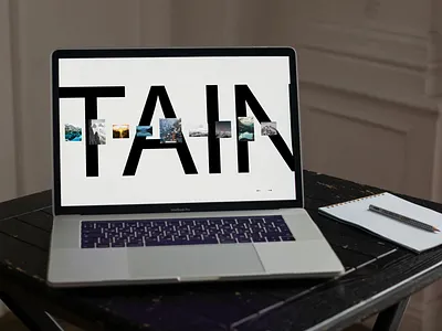 Minimal Mountain Slider slider ui ux uxui uxuidesign webdesign