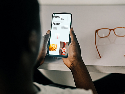 Minimalist UX/UI for Spectrum Gallery art artgallery gallery ui ux uxui uxuidesign web webdesign website