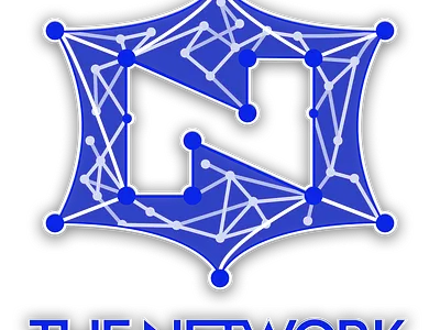 The Network logo connected links logo network nodelink nodes points realtor realty social media the network logo