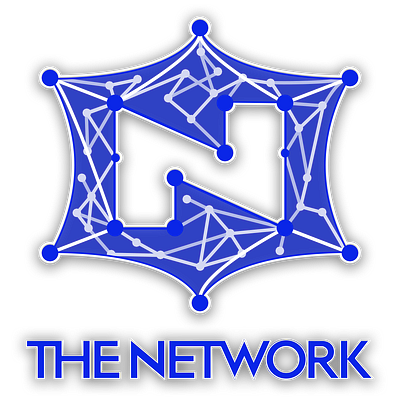 The Network logo connected links logo network nodelink nodes points realtor realty social media the network logo