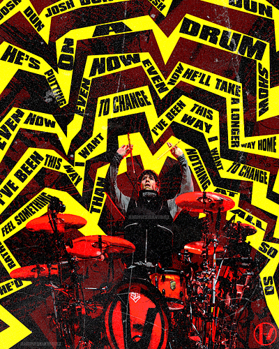 DRUM SHOW artwork edit graphic design manipulation music photoshop