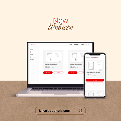 UL Panel (Live) graphic design logo ui