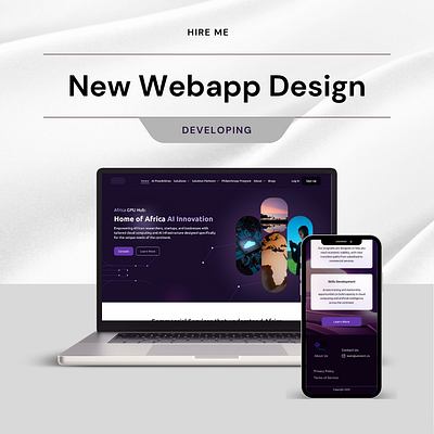 Udutech (Africa next GPU hub) ui