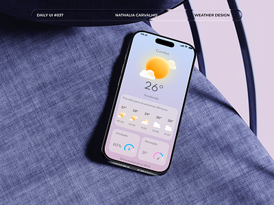 Daily UI #037: Weather Design dailyui design graphic design ui uidaily uidesign uiux uiuxdesign ux uxdesign uxui uxuidesign