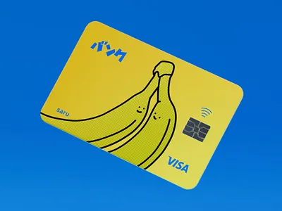 Visa Saru 🐵🍌 3d animation blender design digital art dojo studio illustration motion