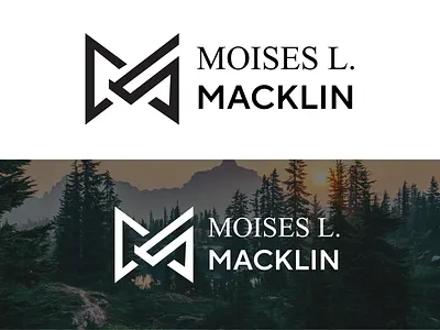 MOISES L. MACKLIN Logo branding graphic design logo