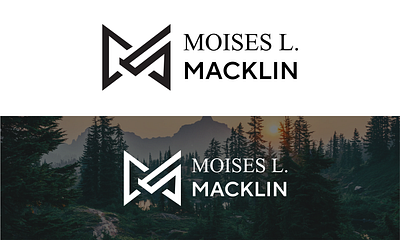 MOISES L. MACKLIN Logo branding graphic design logo