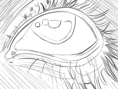 Silent Tears minimal artwork