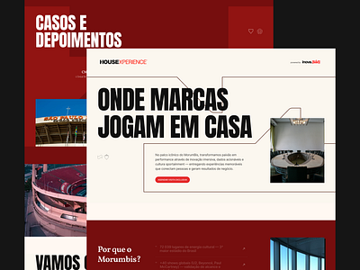 House Experience (SPFC) branding football graphic design shot soccer sport ui website