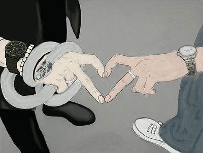 Bound by Touch revenged love inspired visual storytelling