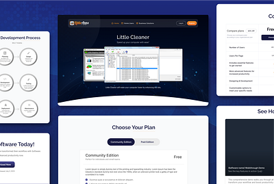 Little Apps website app cleaners landing pages lilltle apps modern ui modern website pricing ui website product page saas saas landing page saas website software provider website startup web design website design