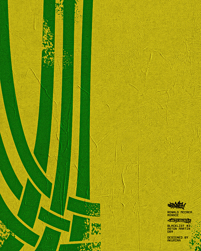 Need For Speed Most Wanted 2005 - Blacklist #3 Ronnie art design gaming graphic design illustrator need fot speed photoshop poster