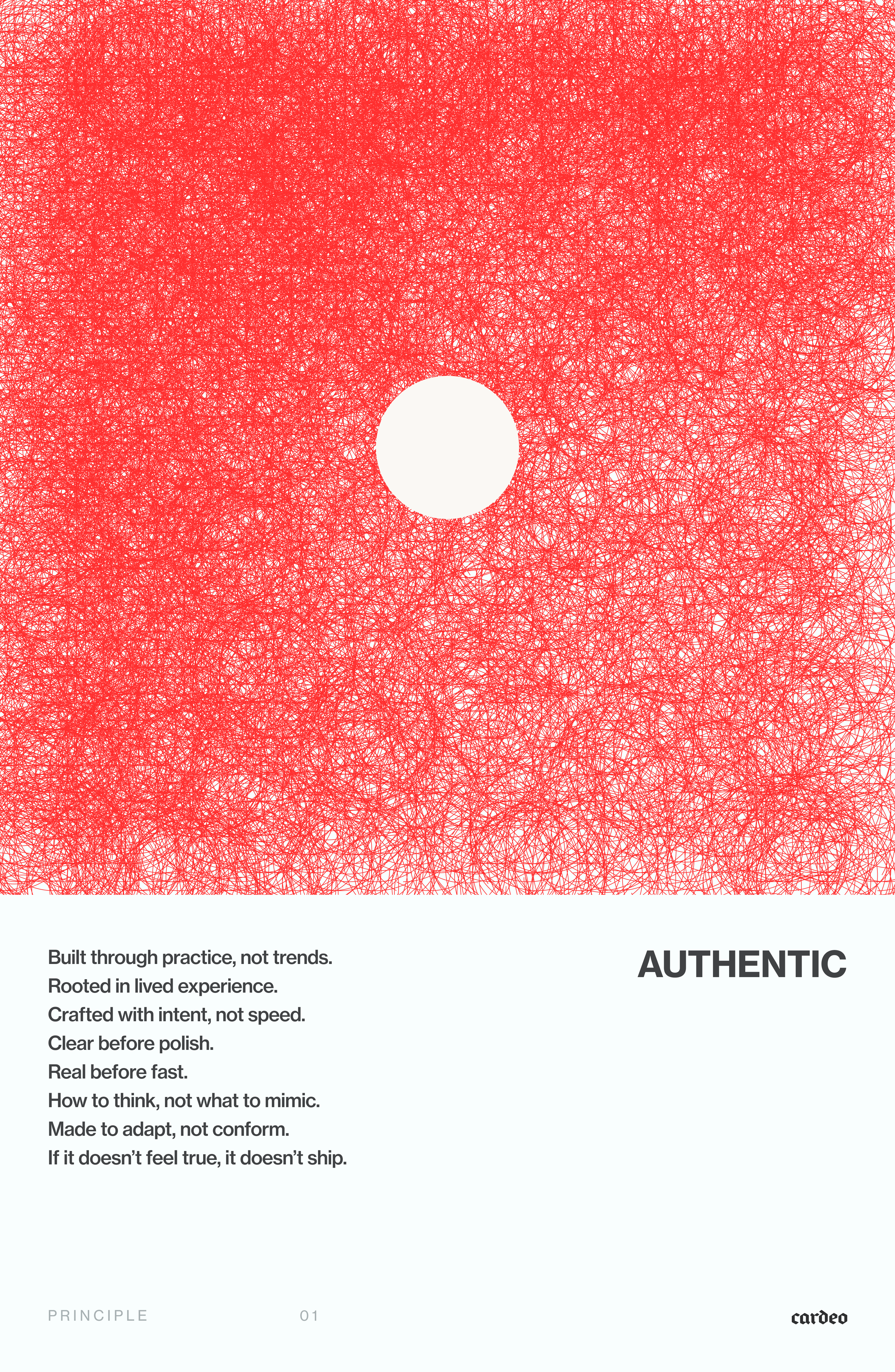 Authentic Principle 01 branding cardeo design identity illustration minimal swarm
