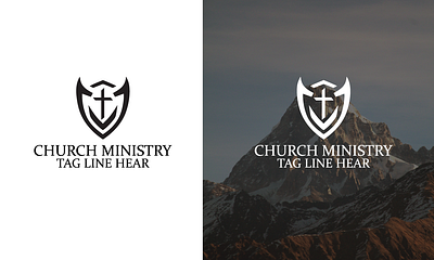 CHURCH MINISTRY LOGO 3d branding graphic design logo