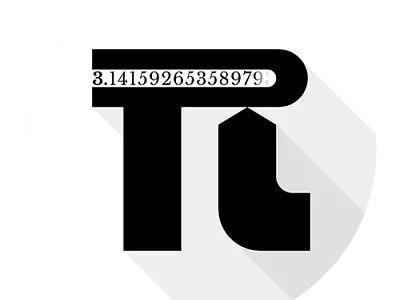 Pi Curious logo 3.14 app clever logo mashup math mathematics pi pi curious webapp