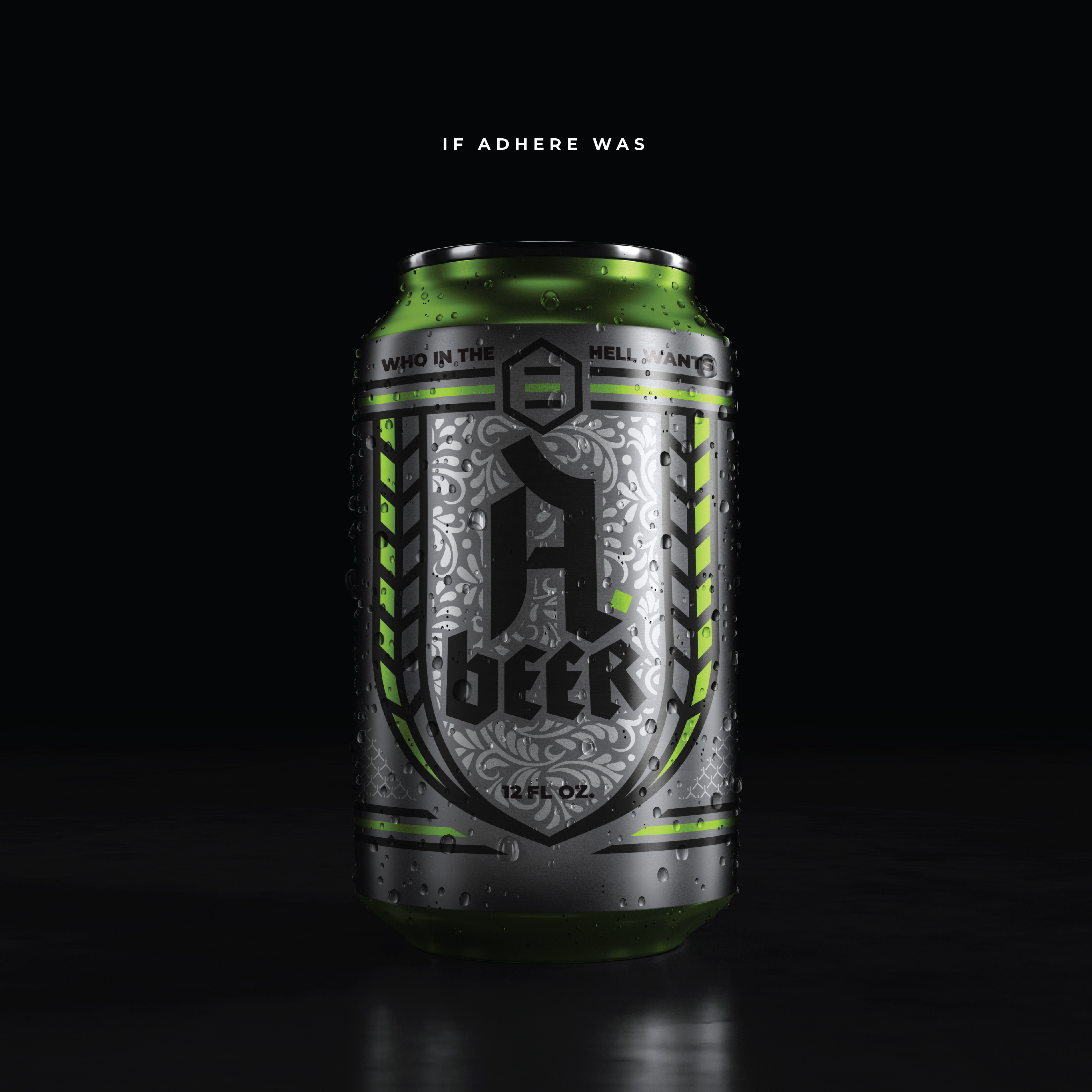 Adhere Beer Concept Design beer branding design graphic design logo