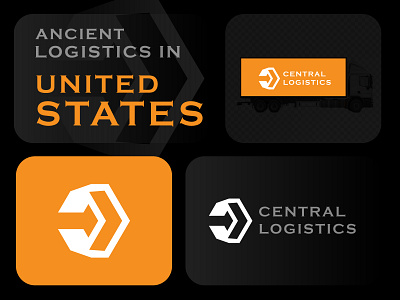 Central Logistics logo design branding c c letter c letter logo c logo c logo mark c mark courier logo courier service logo design graphic design illustration letter c letter c logo letter logo logistics logo logo logo identity logos vector