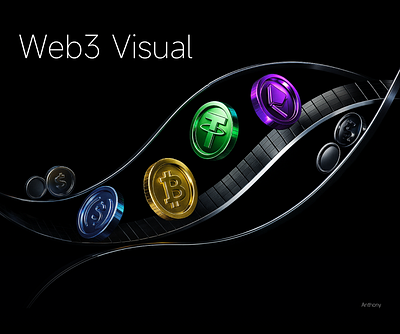 web3 project cover visuals app branding design icon illustration logo