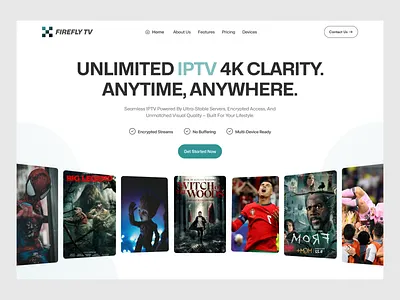 IPTV 3d animation branding graphic design logo motion graphics ui