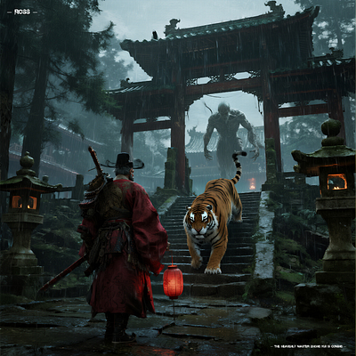 What does Zhong Kui look like in your mind? 3d ancient mythology character design chinese mythology door gods game original painting graphic design illustration illustration art imagination mythological figures zhong kui