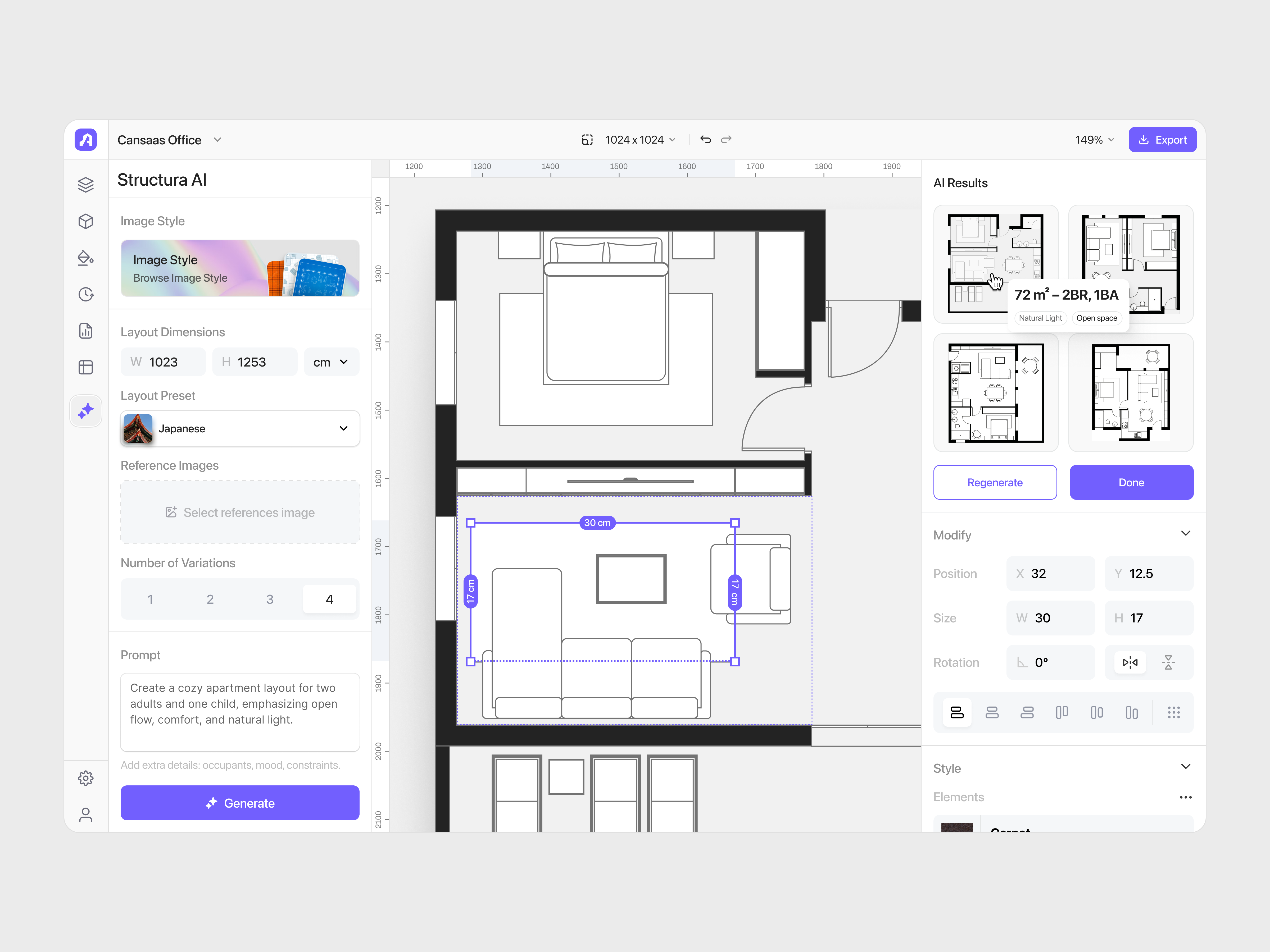 Structura AI - Architecture Dashboard architect architect dashboard architecture building cansaas clean design contruction dashboard design interface minimal product design real estate saas ui ux