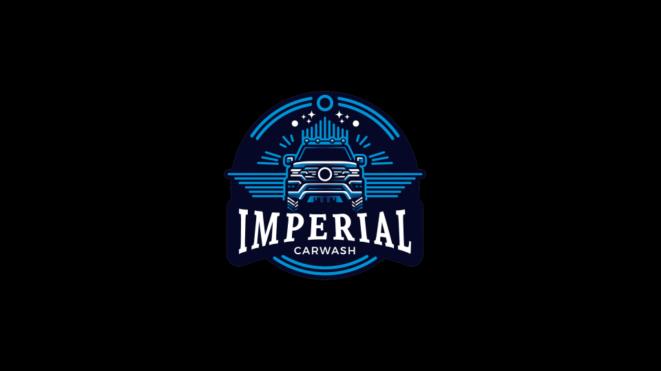 Logo Animation for Imperial Carwash animation animationlogo branding design graphic design logo logoanimation motion graphics