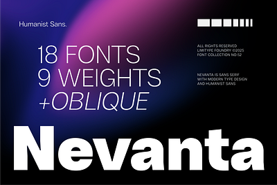 Nevanta - Sans Serif Font timeless font