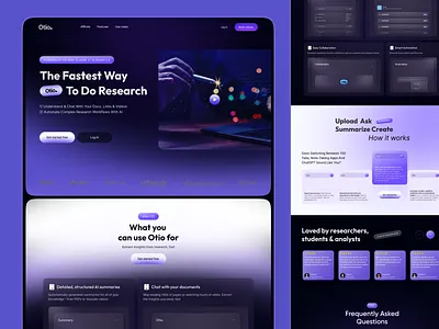 Ai Landing Page Design ai ai assistant ai landing page ai startup ai web design ai website ai website design artificial intelligence assistant landing page technology web design website
